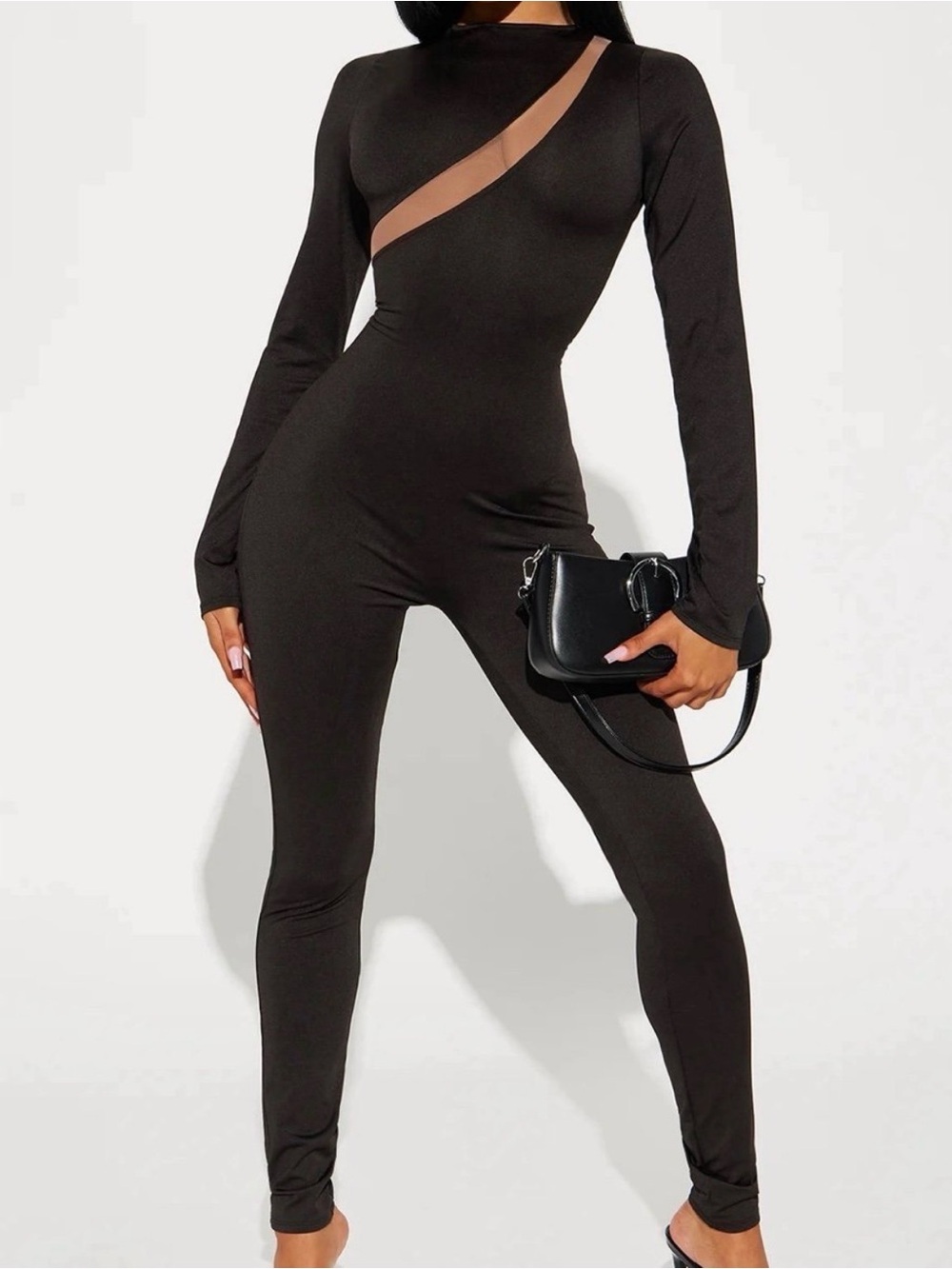 Black Jumpsuit - Size L